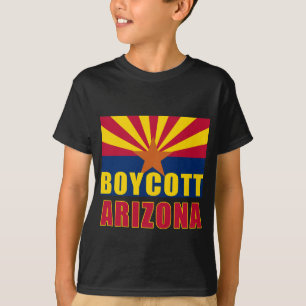 T-shirts de l'ARIZONA de BOYCOTT, boutons, sweat -