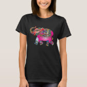 T-SHIRTS DE L'ÉLÉPHANT INDE (Devant)