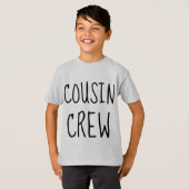T-SHIRTS DE L'ÉQUIPAGE DE COUSIN (Devant entier)
