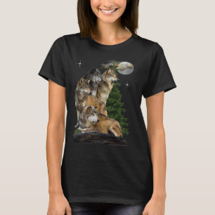 t-shirts de loup