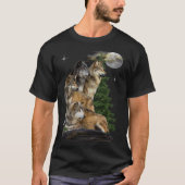 t-shirts de loup (Devant)