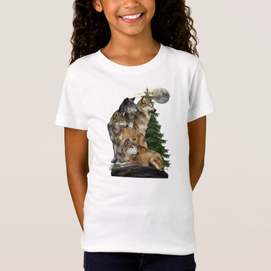 T-shirts de loup (Devant)