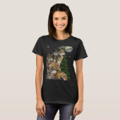 t-shirts de loup (Devant entier)
