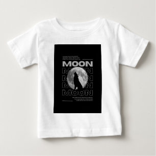 t-shirts de loup de lune nouvelle conception