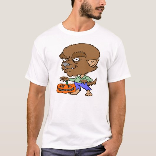 T-shirts de loup-garou d'enfants (Devant)