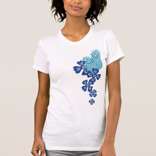 T-shirts de Luau gallon d'ananas (Devant)