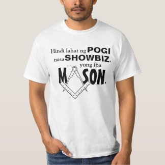 T-shirts de maçon