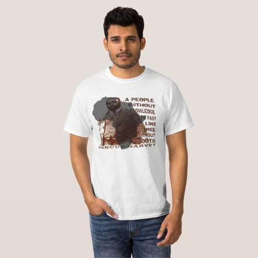 T-shirts de Marcus Garvey (Devant entier)