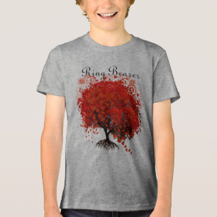 T-shirts de mariage Red Tree, Cadeaux, Autocollant