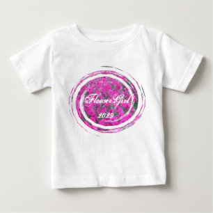 T-shirts de mariée Petunias Flower Girl 2010 -