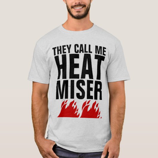 T-SHIRTS DE MISER HEAT (Devant)