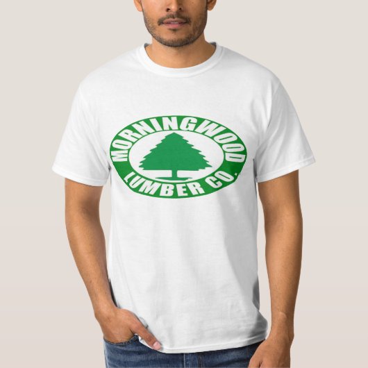 T-shirts de Morning Wood Lumber Company (Devant)
