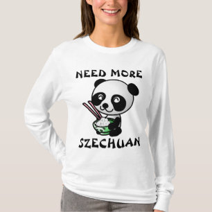 T-Shirts de nourriture chinoise du SZECHUAN