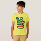 T-shirts de paix d'enfants et cadeaux d'enfants (Devant entier)