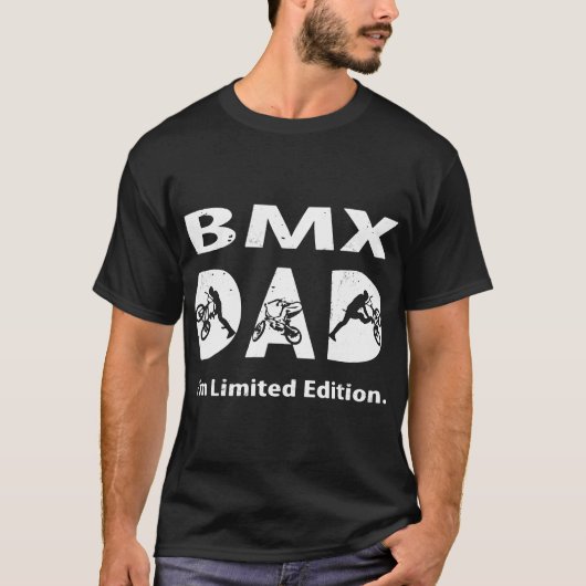 T-shirts de papa de papa de BMX (Devant)