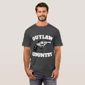 T-shirts DE PAYS OUTLAW (Devant entier)