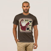 T-shirts de Père Noël de pays (Devant entier)