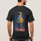 T-Shirts de personnage de dessin et de jeu - Expre (Dos)