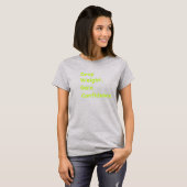 T-shirts de perte de poids (Devant entier)