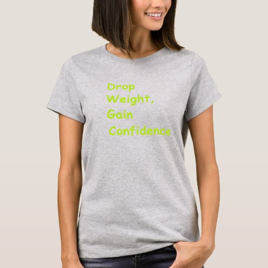 T-shirts de perte de poids (Devant)