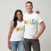T-shirts de Pickleball pour Hommes Évolution du Pi (Unisexe)