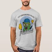 T-shirts de Pickleball pour hommes Plan de retrait (Devant)