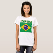 T-shirts de plage d'IPANEMA Brésil, cadeaux (Devant entier)