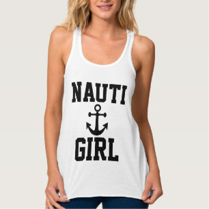 T-shirts de plage nautique NAUTI GIRL