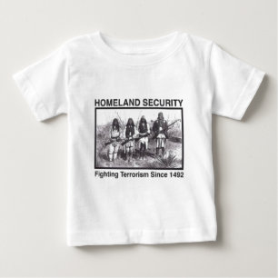 T-shirts de sécurité de patrie de Natif américain