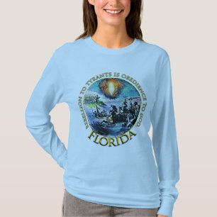T-shirts de thé de la Floride