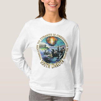 T-shirts de thé du Dakota du Sud