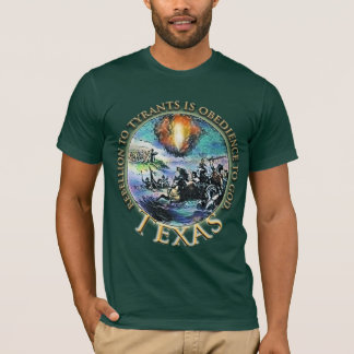 T-shirts de thé du Texas