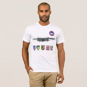 T-shirts de troupes de planeur de la deuxième (Devant entier)