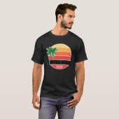 T-shirts de vacances d'été mignons Floride Miami B (Devant entier)