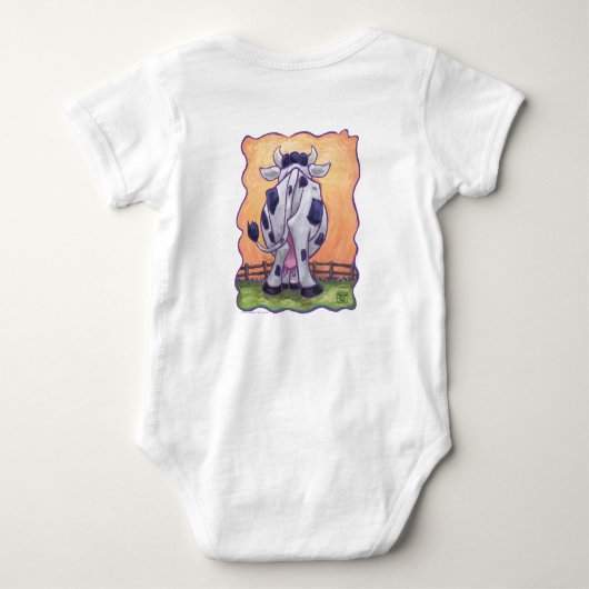 T-shirts de vache (Dos)