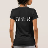 T-shirts de vitesse d'Uber (Dos)