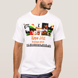 T-shirts d'école de champ de Rapa Nui