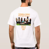 T-shirts d'école de champ de Rapa Nui (Dos)