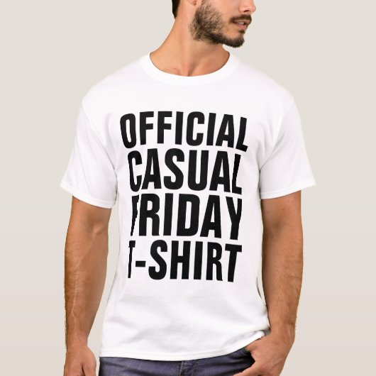T-shirts décontractés le VENDREDI (Devant)