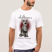 T-shirts Deftones Comme Linus Chat (Devant)