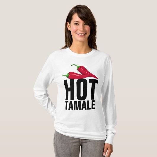 T-SHIRTS DES DAMES DE TAMALE CHAUD (Devant entier)