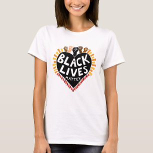 T-shirts des femmes Black Lives Matter (lumière)