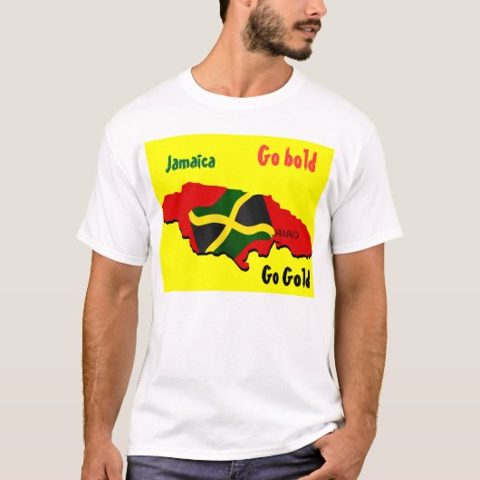 T-shirts des Jeux Olympiques de Jamaïque (Devant)