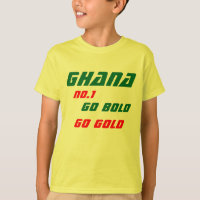 T-shirts des Jeux Olympiques du Ghana