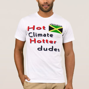 t-shirts des mecs chauds de jamaïque