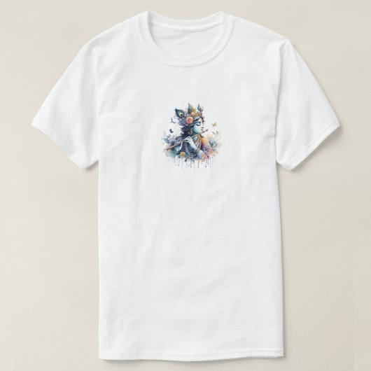 T-shirts design Lord Krishna pour hommes (Design devant)