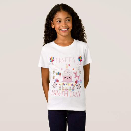 T-shirts design pour les filles (Devant entier)