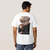 T-SHIRTS DÉSOLÉ LES FILLES J'AI UN GF HOTTER QUE V (Dos entier)