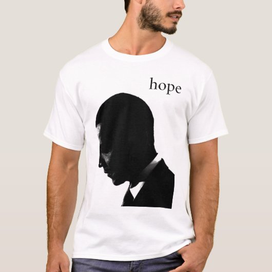 T-shirts d'espoir de Barack Obama (Devant)