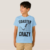 T-shirts DESSOUS DE VERRE ROLLERCOASTER (Devant entier)